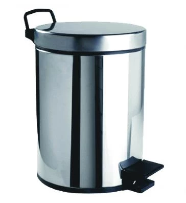 Creavit Pedallı Çöp Kovası 12 Lt Krom ST16612 ürün görseli 1