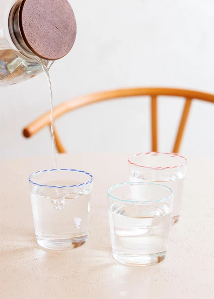 The Mia Simple Su Bardağı Mavi 300 ml - Resim 2