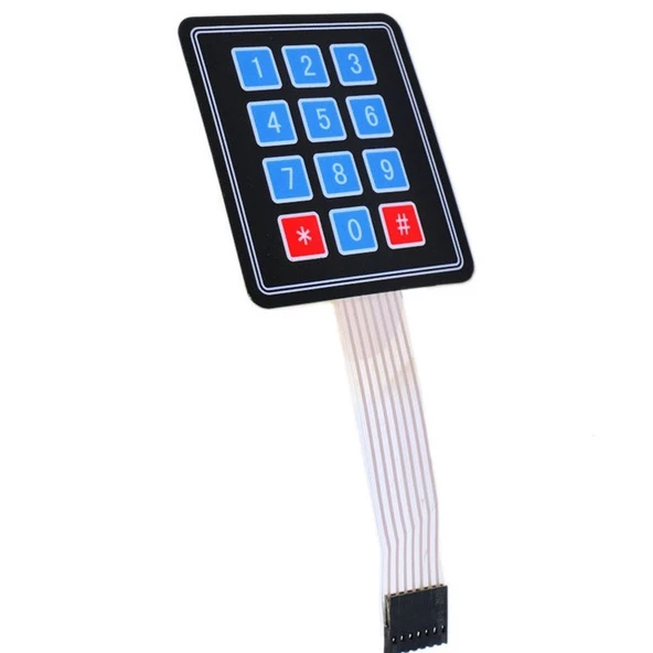 3x4 Membran Tuş Takımı - Keypad ürün görseli 1