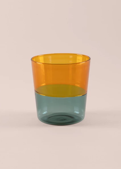 The Mia Rainbow Su Bardağı Amber 320 ml - Resim 4