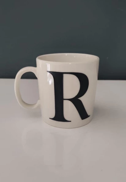 DECORIUM KUM R HARFLİ KUPA ürün görseli 1