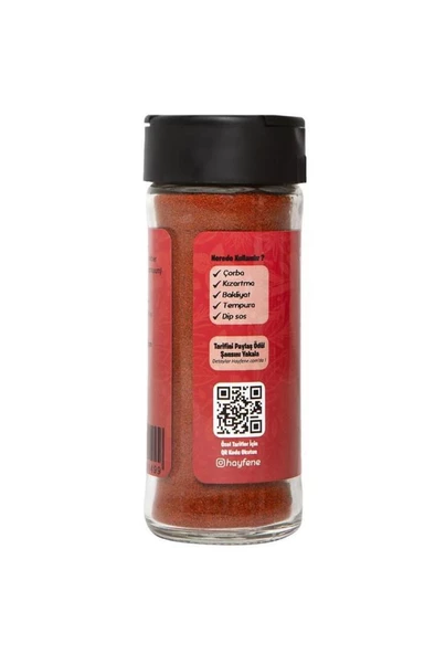 Hayfene Tatlı Kırmızı Biber 45 gr - Resim 3