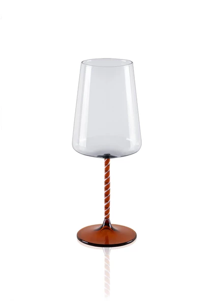 The Mia Edera Şarap Kadehi Amber 500 ml ürün görseli 1