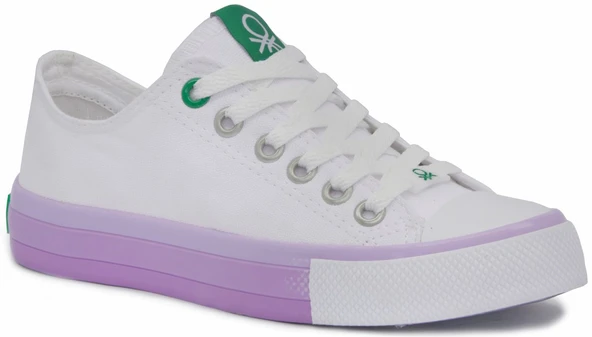 United Colors of Benetton Bnt 21Y 30176 Beyaz Bayan Ayakkabı Bayan Spor ürün görseli 1