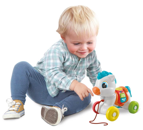 Clementoni Baby Çek Çek Pony 17812 - Resim 5