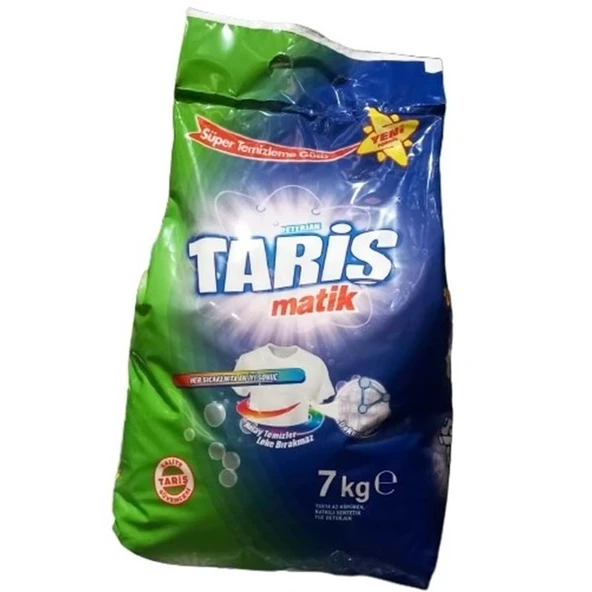 Tariş Matik Toz Çamaşır Deterjanı 7KG Renkli ve Beyazlar için (53 Yıkama) ürün görseli 1