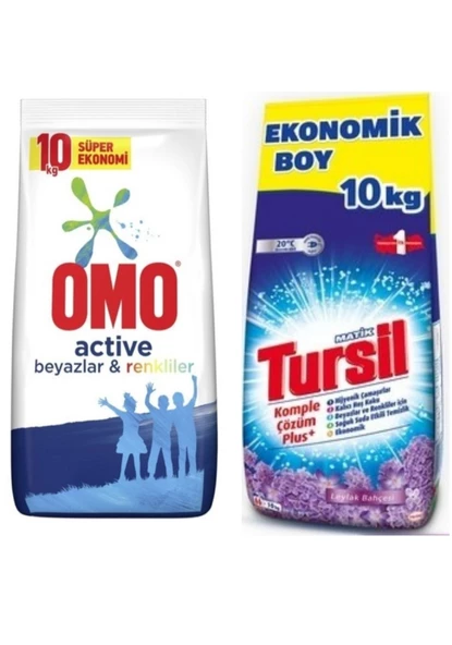 Omo Matik 10 kg & Tursil Matik 10 kg ürün görseli 1