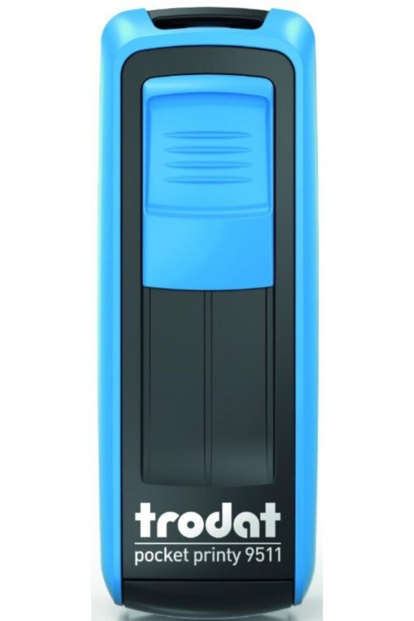 Trodat Cep Kaşe P4 38x14 MM Mavi,Mavi Keçe 9511 ürün görseli 1