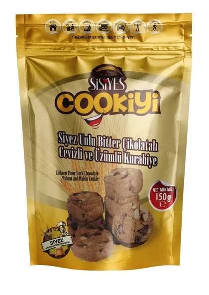 SİSİYEZ COOKİYİ SİYEZ KURABİYE 150G ürün görseli 1