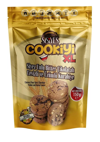 SİSİYEZ COOKİYİ XL SİYEZ KURABİYE 150G ürün görseli 1