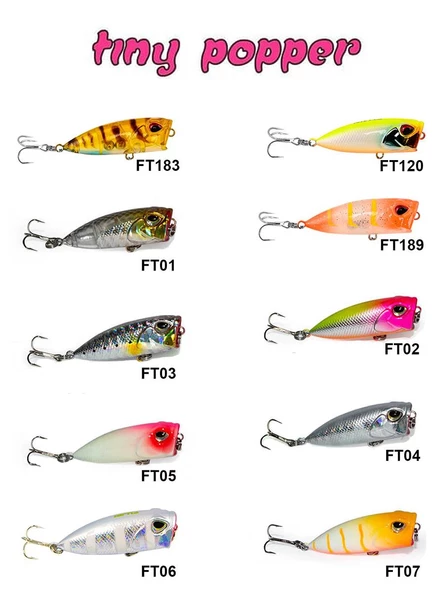 FUJIN Tiny Popper Mini LRF Popper 3gr 4cm - Resim 2