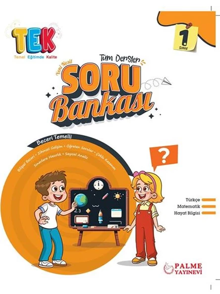 PALME 1.SINIF TEK TÜM DERSLER SORU KİTABI *YENİ* ürün görseli 1