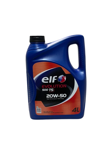 Elf Evolution 500 TS 20W-50 Motor Yağı 4 Litre ürün görseli 1