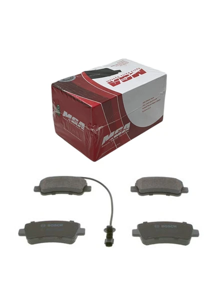 Mga Opel Movano B 2.3 Cdti 2010-2021 Tek Teker Arka Fren Balatası Takım ürün görseli 1