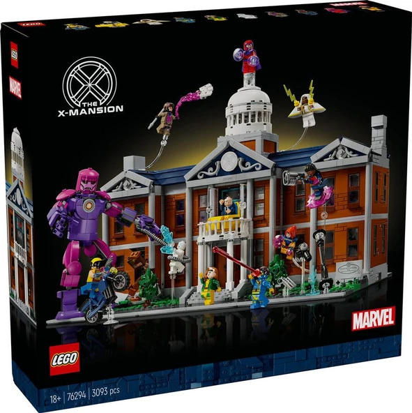 Lego Marvel X-Men: X-Mansion 76294 ürün görseli 1