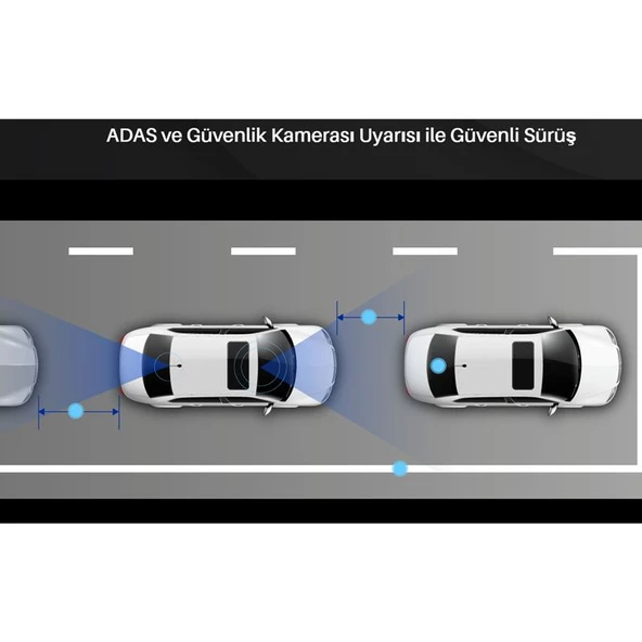 Vueroid Araç Kamerasi 2K Sony Starvis Görüntü Sensörü GPS D20 - Resim 6