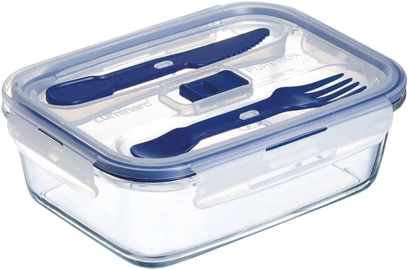 Luminarc Pure Box Active Piknik Kabı Dikdörtgen 1220 CC 003N0157 ürün görseli 1