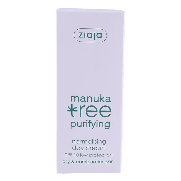 Ziaja Manuka Yaprak Özlü Akneli Cilt Gündüz Kremi 50 ml ürün görseli 1