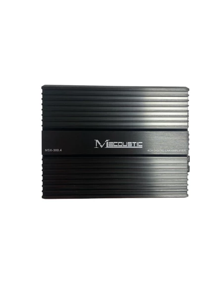 MACOUSTİC MSX300.4 4X300W 4 KANAL AMFİ ürün görseli 1
