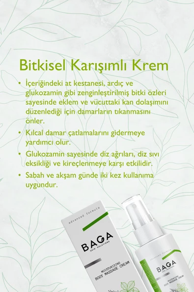 BAGA Bitkisel Karışımlı   Krem - Resim 2