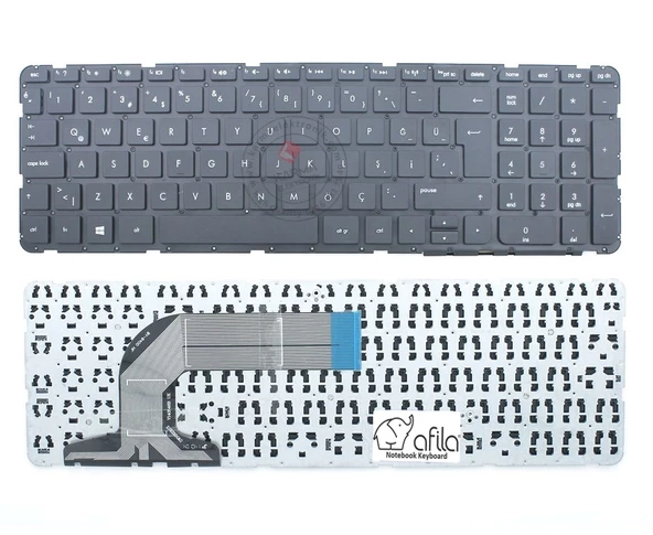 Hp Pavilion 17-E002eb Notebook Klavyesi Siyah TR - Resim 2