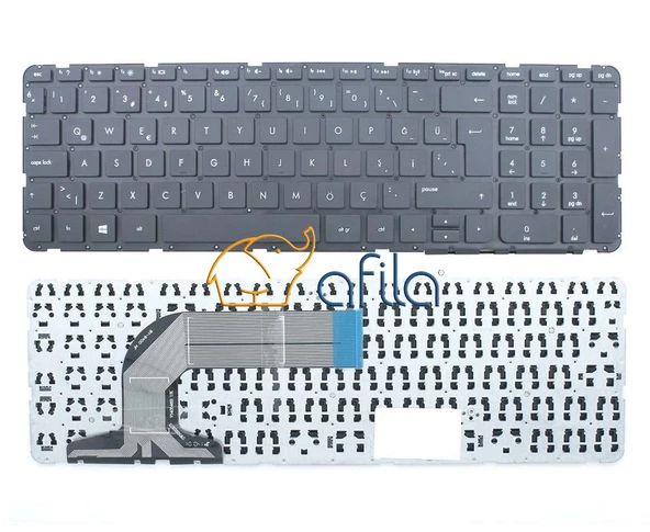 Hp Pavilion 17-E002eb Notebook Klavyesi Siyah TR ürün görseli 1
