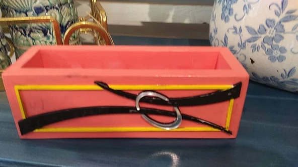 Beton Saksı 7x7x22 cm - Resim 3