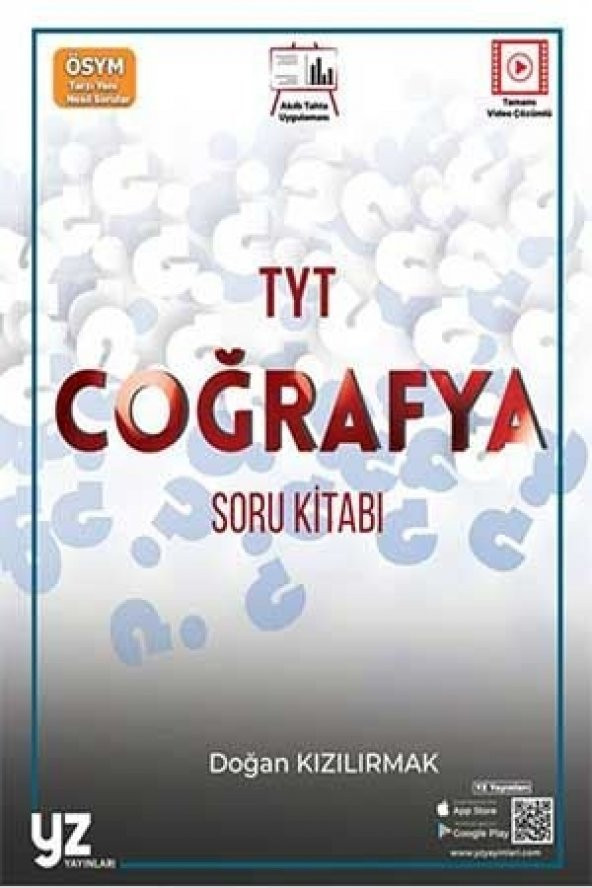 YKS TYT Coğrafya Soru Kitabı YZ Yayınları ürün görseli 1