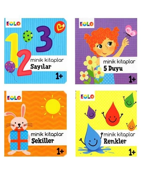 Minik Kitaplar Serisi 4lü Kitap Seti ürün görseli 1