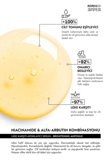 Koreaco Brightening Ampoule 50 ML - Resim 2