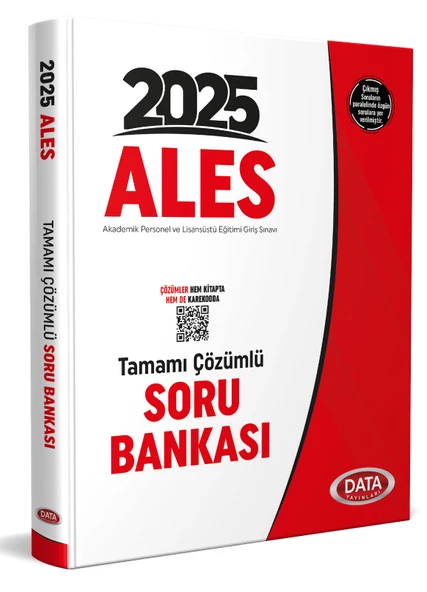 Data 2026 ALES Soru Bankası Çözümlü Data Yayınları ürün görseli 1