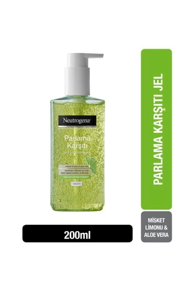 Neutrogena Visibly Clear parlama Karşiti pore&shine Yüz temizleme jeli 200 ml ürün görseli 1