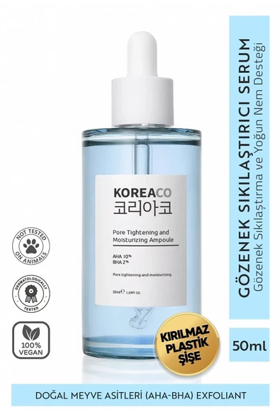 Koreaco Pore Tightening and Moisturizing Ampoule 50 ML ürün görseli 1