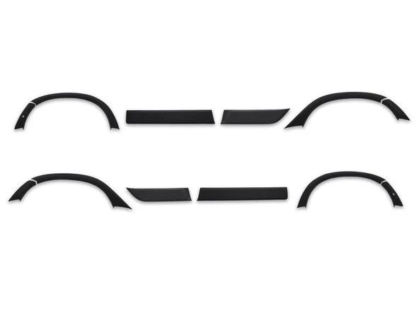 Dacia Duster 10-17 Çamurluk Ve Kapı Dodik 12 Prç.ABS Set ürün görseli 1