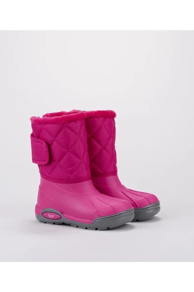 İgor W10209-007 TOPO SKI NYLON Kız Çocuk Kar Botu Fuşya 22-36 ürün görseli 1