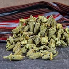 250 Gram Organik Kuru Bamya Taze Hasat Kaliteli Kurutulmuş Bamya Amasya Çiçek Bamya ürün görseli 1