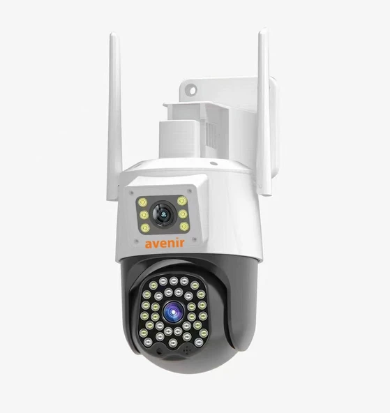 Avenir AV-S304 4mp Wifili Çift Yönlü Ses Çift Kameralı Okam Pro App ürün görseli 1