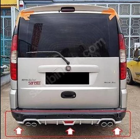 Fiat Doblo Araca Universal Model Difizör - Resim 2
