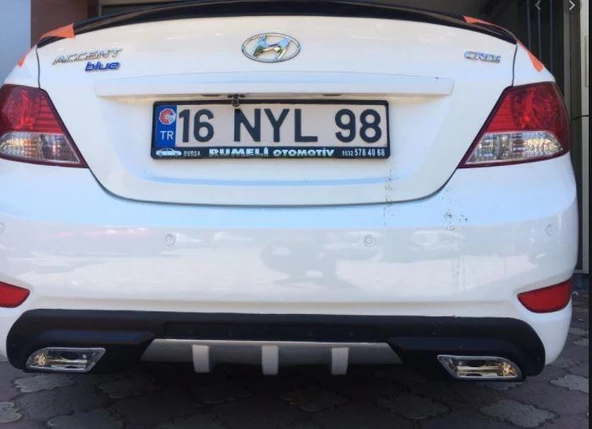 Hyundai Accent Blue Araca Universal Model Difizör - Resim 2