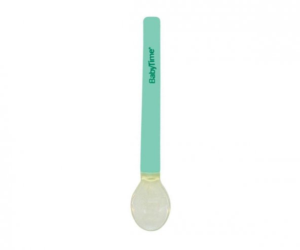 Baby Time Silikon Mama Kaşığı BT112 Mavi ürün görseli 1
