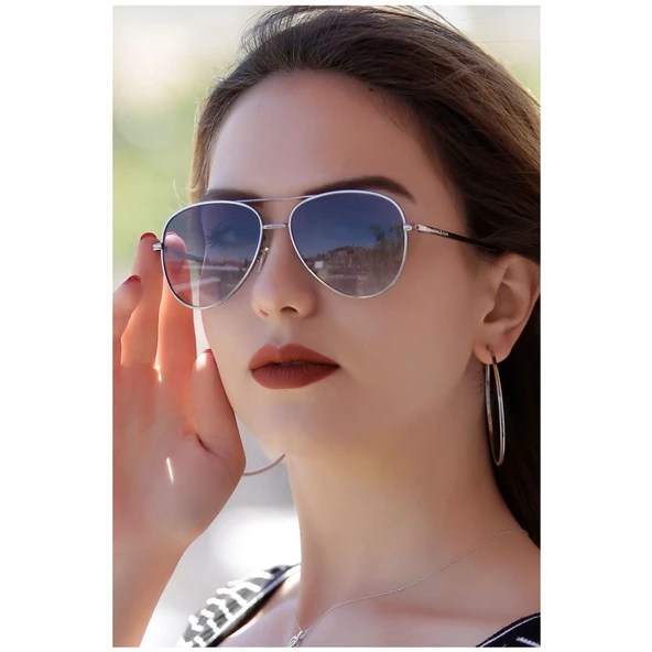 Daniel Klein DK4262P-3 Damla Model Kadın Güneş Gözlüğü ürün görseli 1