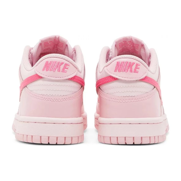 Nike Dunk Low Triple Pink - Resim 4