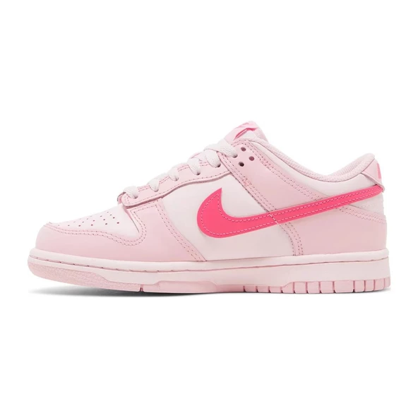 Nike Dunk Low Triple Pink - Resim 3