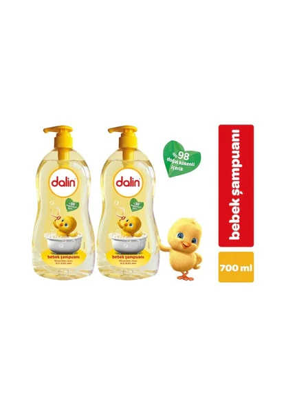 Dalin Klasik Bebek Şampuanı 700 ml 2 Adet ürün görseli 1