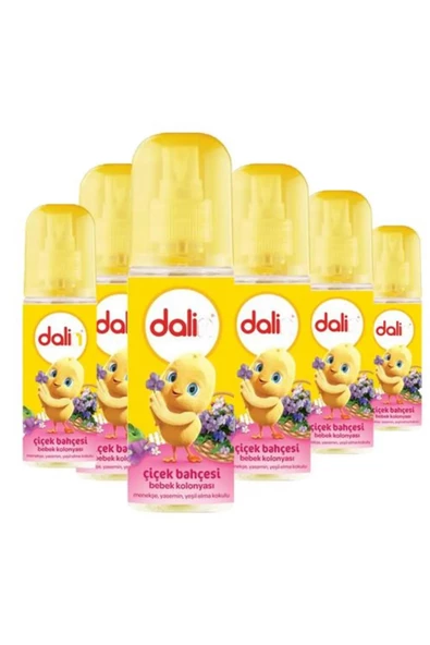 Dalin Çiçek Bahçesi Bebek Kolonyası 100 ml 6 Adet ürün görseli 1