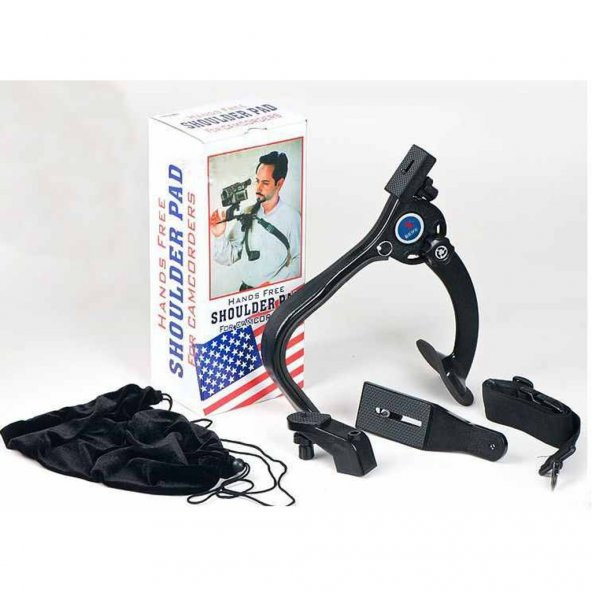 Video Kamera ve Dslr Makine İçin Omuz Tripodu Video Shoulder Pad ürün görseli 1