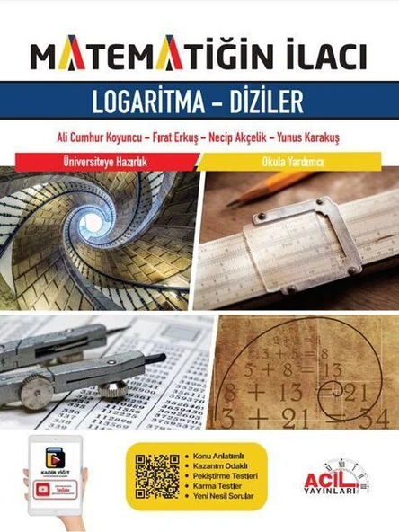 Matematiğin İlacı TYT Acil Matematik Logaritma Diziler Acil Yayınları ürün görseli 1