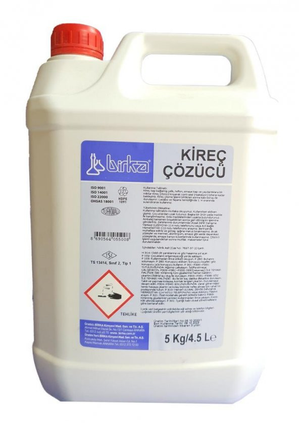 Birka Kireç Çözücü 5 Kg. ürün görseli 1