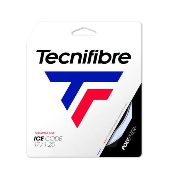 Tecnifibre Ice Code 17/1.25 Tekli Kordaj 04GIC125XW ürün görseli 1