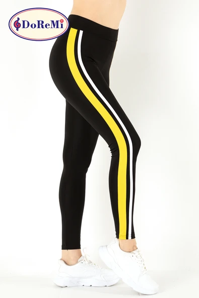 DoReMi Active Sportive Çift Çizgili Tayt-876 - Resim 11